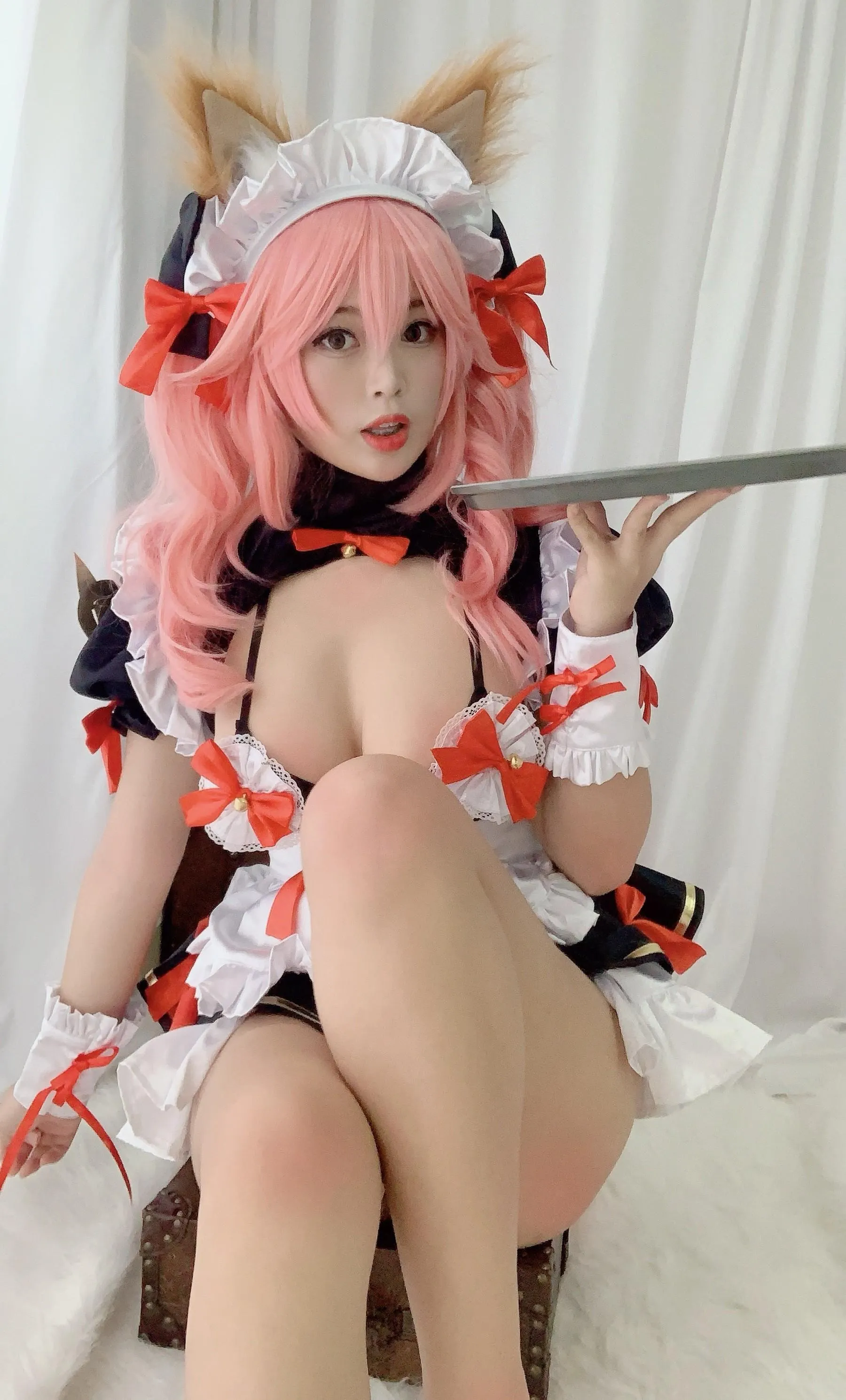 白烨 – NO.36 玉藻前女仆 [53P]插图6